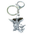 Llavero para Bolso Nostalgia Arcángel San Miguel Protégenos - Joyería Religiosa Ortodoxa