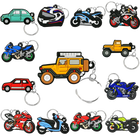 Llavero para llaves de moto - Diseño de motocicleta, llavero para la moto que no raya la tija, regal