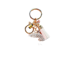 Llaveros Originales para Coche - Abeja con Diamantes y Letras, Colgante Elegante para Llaves