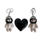 Llaveros Originales para Coche - Peluche Oso con Casco Y2K, Colgante Decorativo para Llaves, Mochila