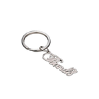 Llaveros Personalizados con Letra - Llavero de Acero Inoxidable Único para Hombre y Mujer, Regalo Pe