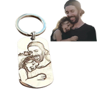 Llaveros Personalizados Metal con Foto - Regalo Único para Pareja, Mascota o Recuerdo de Mascota, Ll