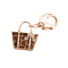 Private Key de tu Llavero - Llavero Creativo Estampado de Leopardo en Forma de Bolso, Regalo Premium