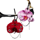 Llavero de Orquídea Phalaenopsis Simulada - Decoración Premium para Mochila, Regalo Creativo
