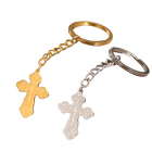 Llavero para Bolso Cruz Ortodoxa Rusa - Charm Elegante y Premium en Acero Inoxidable