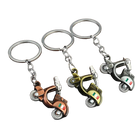 Llavero para Moto que No Raya la Tija - 3D Scooter Clásico, Regalo Unisex Premium