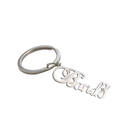 Llaveros Personalizados con Letra - Llavero de Acero Inoxidable Único para Hombre y Mujer, Regalo Pe