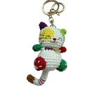 Llaveros Personalizados: Gatito Tejido a Mano - Amigurumi Premium para Bolso