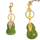Llaveros Originales para Coche - Colgante de Pera Brillante con Purpurina, Accesorio de Moda para Mu