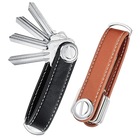 Llaveros Originales para Coche - Elegante Llavero de Cuero para Hombre y Mujer, Organizador de Llave