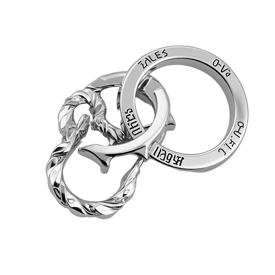 Anillo Llavero Mosquetón de Titanio