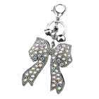 Bag Charm Elegante de Cristal y Borla para Mujer - Llavero Premium para Bolso