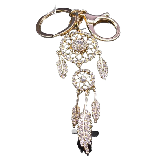 Bag Charm Llavero Atrapasueños Cristal Brillo para Bolso - Charm Premium Mujer