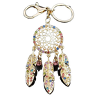 Bag Charm Llavero Atrapasueños Cristal Colgante Bolso - Accesorio Premium