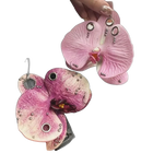 Bag Charm Llavero para Bolso - Colgante Gótico de Orquídea Oscura, Accesorio Premium para Mochila