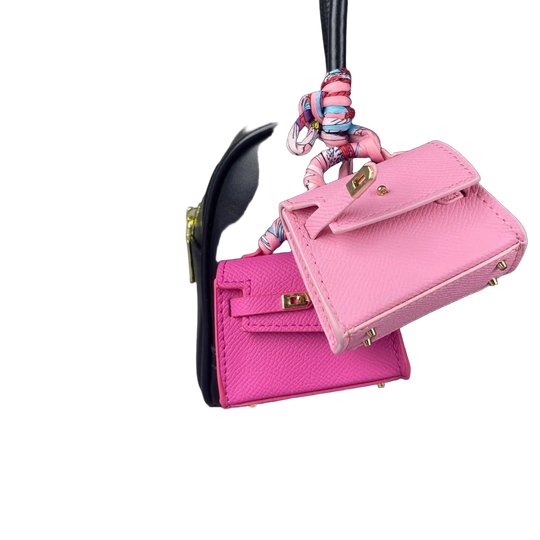 Bag Charm Premium: Llavero Charm para Bolsos con Cierre Metálico Giratorio - Elegante y Funcional