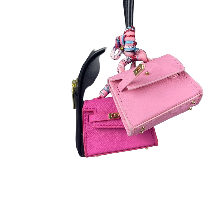 Bag Charm Premium: Llavero Charm para Bolsos con Cierre Metálico Giratorio - Elegante y Funcional