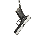 Charm para Bolsos - Llavero Pistola G17 Mini Aleación 1:3 Colección