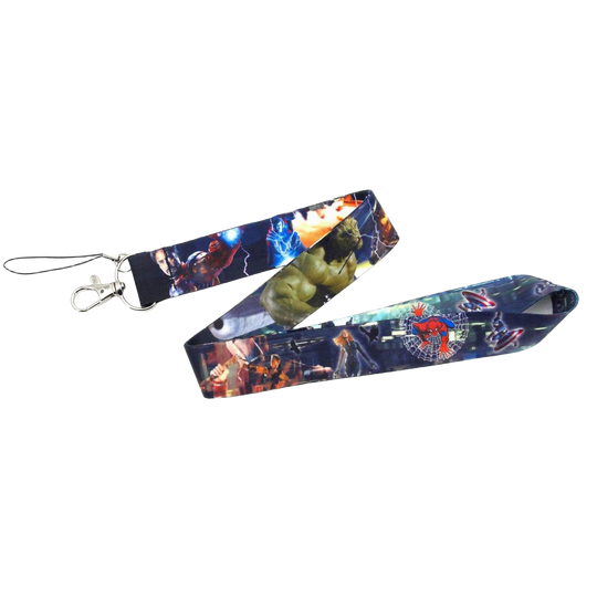 Collar Llavero Marvel MCU