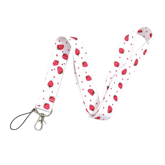 Collar Portallaves Fresas Originales