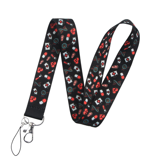 Collar Portallaves para Auxiliar de Enfermería