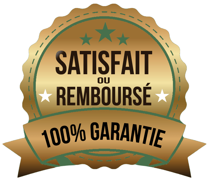 Garantía PREMIUM *1 AÑO* - Satisfecho o 100% Reembolsado