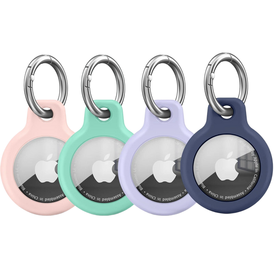 GPS Llavero Apple AirTag Funda TPU Antigolpes - Llavero Cartera Premium