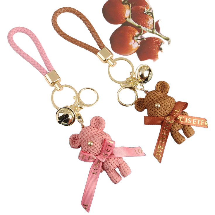 Gran Llavero de Osito de Lujo para Mujer