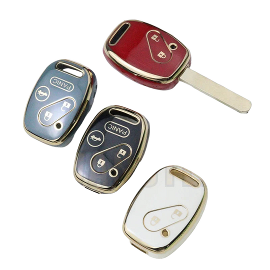 Honda Llavero de Coche Original - Funda Protectora para Llave con Estilo Premium