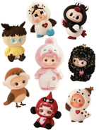 Labubu Llavero Precio: Peluche Original POP MART Dearbirds Series - Regalo Kawaii