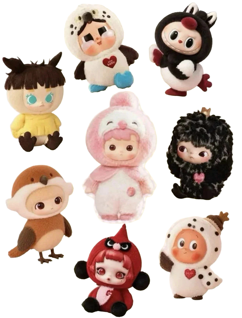 Labubu Llavero Precio: Peluche Original POP MART Dearbirds Series - Regalo Kawaii