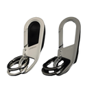 Llavero Coche Premium Hombre Mujer Metal con Dos Anillos - Elegante y Resistente