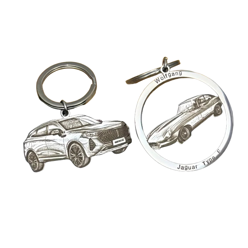 Llavero con Foto Personalizado - Regalo Premium de San Valentín para Hombre Deportivo