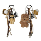 Llavero con Peluche de Capibara, Conejo y Oso - Suave y Adorable Accesorio para Bolso