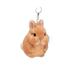 Llavero con Peluche de Conejo Suave y Elegante - Accesorio Premium para Bolso y Mochila