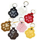 Llavero con Peluche Recuerdo para Mascotas - Llavero de Cuero con Colgante para Guardar Pelo de Perr