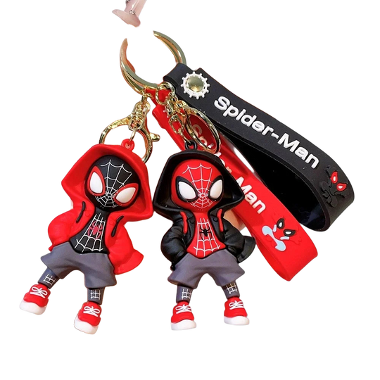 Llavero con Peluche Spider-Man Marvel - Colección Comics Avengers - Regalo Premium para Amigos