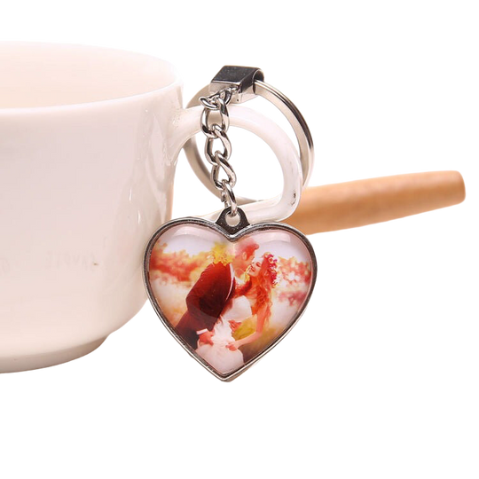 Llavero Corazón con Foto Personalizado