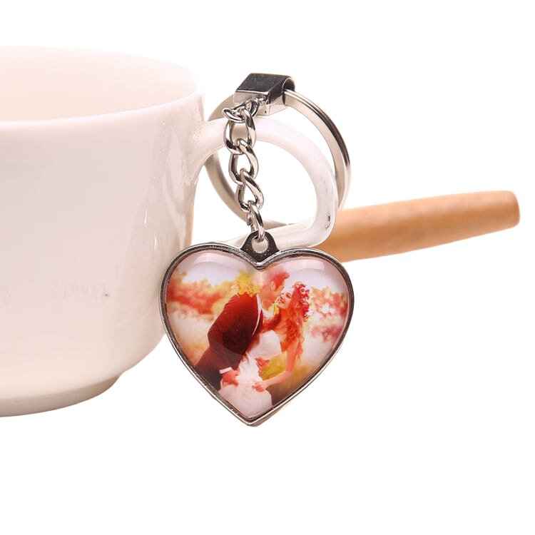 Llavero Corazón con Foto Personalizado