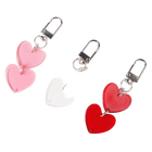 Llavero Corazón Doble Corazón