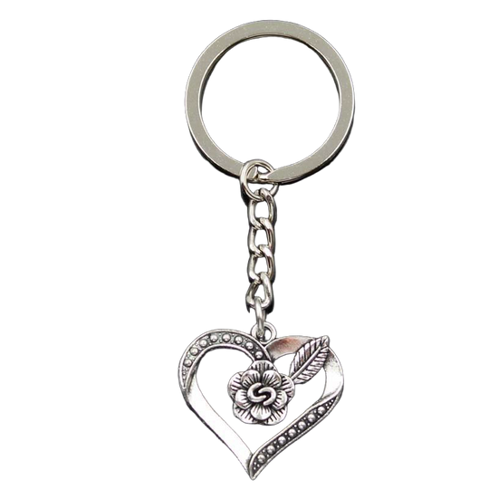 Llavero Corazón La Rosa Amoureuse
