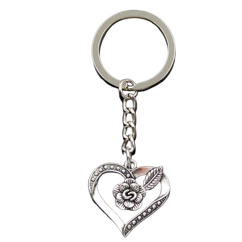 Llavero Corazón La Rosa Amoureuse