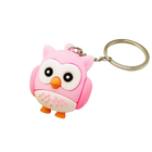 Llavero de Búho Rosa
