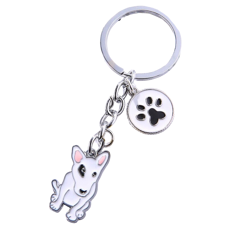 Llavero de Bull Terrier