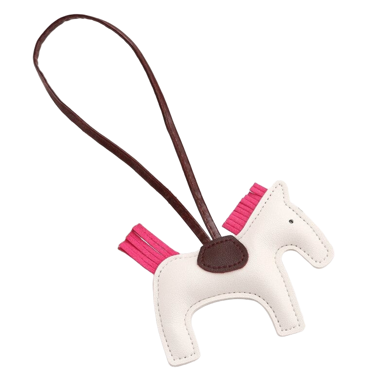 Llavero de Caballo de Cuero