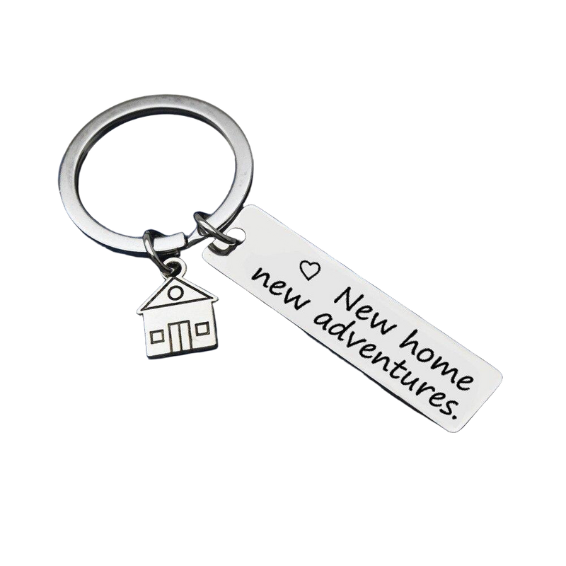 Llavero de Casa <br> New Home Rectangular