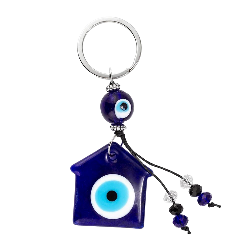 Llavero de Casa con Ojo Griego