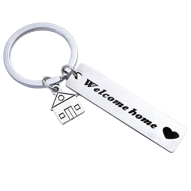 Llavero de Casa en Miniatura <br> Welcome Home