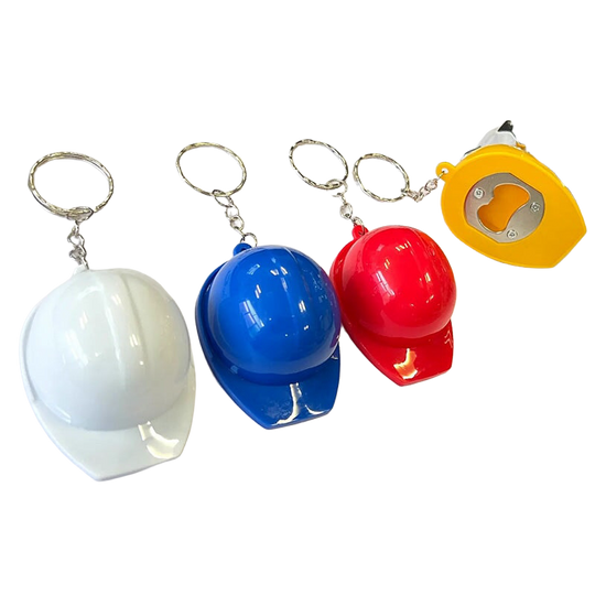 Llavero de Casco de Obra Personalizado
