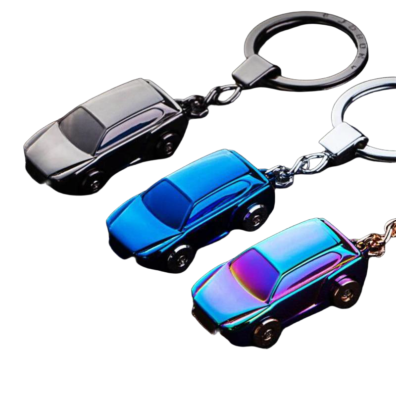 Llavero de Coche Clásico con Luz LED
